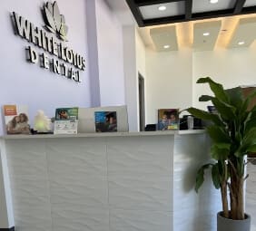 Front desk of White Lotus Dental